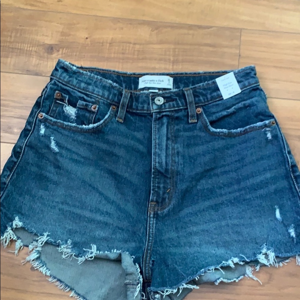 Abercrombie & Fitch Curve Love Mom shorts